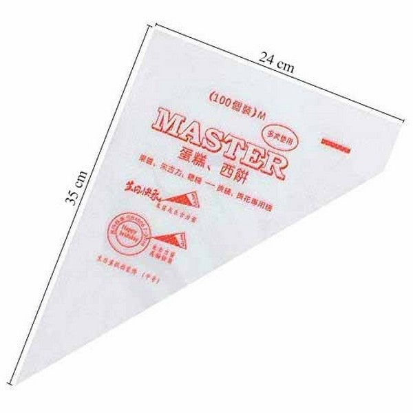 Icing Bags 100 pcs Disposable